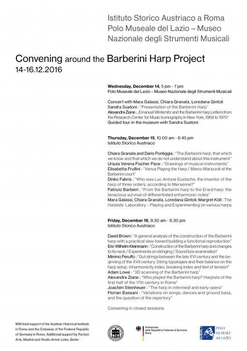 Barberini Harp project