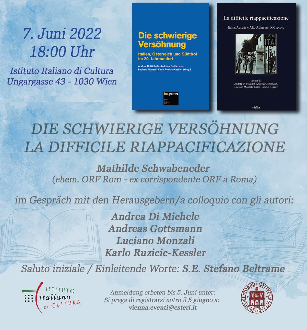 Locandina difficile riappacificazione